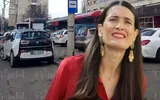 Clotilde Armand cere amenzi mai mari pentru șoferii care nu respectă legea, dar ea a fost surprinsă parcând neregulamentar