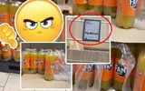 Scumpiri mari la raft în prima zi de lucru din 2024. Cât a ajuns să coste o Fanta la 2,5 litri la Lidl VIDEO  viral pe TikTok