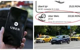 „Uber Melc”, reacţia Uber faţă de ordonanţa pregătită de Guvern. Curse de 10 ori mai scumpe şi timp de aşteptare de zeci de minute!