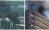 Incendiu la o clădire din București, cu 20 de persoane evacuate. Mai multe autospeciale au intervenit, iar autoritățile au emis mesaj Ro-Alert din cauza degajărilor mari de fum