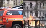 Un bărbat și-a dat foc în faţa tribunalului din Manhattan. Poliția a anunțat că este în stare critică