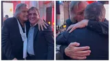 Florin Piersic, reacţie fabuloasă după ce l-a întâlnit în premieră pe Gică Hagi. „Regii României!” VIDEO