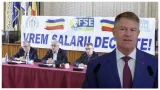 Klaus Iohannis dă de pământ cu sindicaliștii din Educație. ”Guvernul le-a dat greviștilor tot ce au cerut. Sper ca dascălii să se întoarcă de marţi la şcoală”