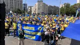 Un nou protest în Piața Victoriei. Federaţia ”Solidaritatea Sanitară” organizează miting și marș pe străzile Capitalei