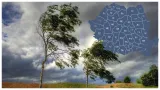 Furtuni violente după temperaturile ridicate. Alerte meteo cod portocaliu şi galben de ploi şi vijelii pentru jumătate de ţară