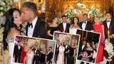 Costin, fratele Elenei Gheorghe, s-a căsătorit în weekend. Cine este mireasa Maria Cușu. Imagini inedite de la nuntă