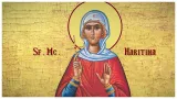 Calendar ortodox 5 octombrie 2023. Cruce neagră, Sfânta Haritina, mare ajutătoare în războiul minţii cu gândurile, patimile şi viciile