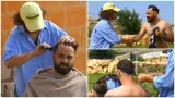 VIDEO Radu Siffredi s-a transformat în frizer la Power Couple. Iubitul Oanei Matache l-a tuns pe Emi, chiar înainte de probă: „O să fie ceva WOW”