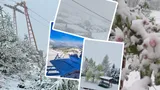 Episod de iarnă în România la final de aprilie. Zăpadă de jumătate de metru la Bâlea Lac și temperaturi în prag de îngheț în multe zone