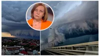 EXCLUSIV Vremea se schimbă radical! Ploi, furtuni violente și grindină. Elena Mateescu dezvăluie traseul ploilor: „Odată cu schimbul de aer cald și rece apare și instabilitatea”
