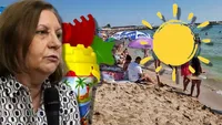 Directorul ANM Elena Mateescu anunţă 45 de grade resimțite, apoi fenomene meteo extreme: anticiclon cu furtuni, vijelii şi grindină de miercuri