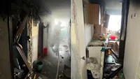 Explozie urmată de incendiu într-un bloc din Balș. A fost activat Planul Roșu! 5 victime au fost transportate la spital, 2 dintre ele cu arsuri extinse. UPDATE: Planul Roșu a fost dezactivat