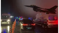 Un avion de vânătoare F-16 al Forţelor Aeriene s-a prăbușit în vestul Turciei