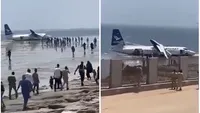 Avion prăbușit în Oceanul Indian. Ce s-a întâmplat cu pasagerii, pilotul, declarat erou. Primele imagini de la fața locului VIDEO