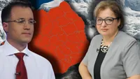 EXCLUSIV Silviu Grigore anunță cod roșu în România, vremea scapă de sub control. Florinela Georgescu explică dezechilibrul termic: „Diferențe mari de temperaturi”