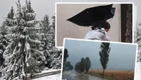 Avertizare meteo. Meteorologii anunță 5 zile de vânt, ploi și ninsori, date de ultimă oră de la ANM