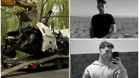 Primele imagini cu cei doi tineri care au murit în accidentul din Snagov. David și Mihai aveau doar 20 de ani