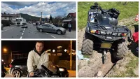 Un băiat de 13 ani a murit după ce s-a răsturnat cu un ATV. Îl furase de la vărul lui. Motociclist ucis de șoferiță de BMW, în Suceava