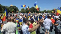 Protest cu mii de sindicaliști în Piața Victoriei. Participanții, chemaţi la negocieri după ce au contestat reformele care afectează salariile UPDATE