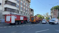 Incendiu violent în Capitală, un apartament a luat foc. Sunt victime FOTO + VIDEO