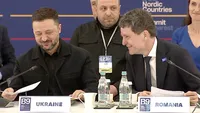 Volodimir Zelenski a ajuns în România pentru a participa la Summitul B9. Olena Zelenska se va întâlni cu Prima Doamnă a României, Mirabela Grădinaru VIDEO