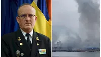 EXCLUSIV Drona ucraineană explodată în Portul Constanța, incident cu risc major. Care ar fi fost, de fapt, ținta, contraamiral român: „Cine a preluat controlul sigur a vrut să o ducă la Oil Terminal”