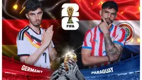 GERMANIA – PARAGUAY LIVE VIDEO ONLINE STREAMING ANTENA PLAY: 1-1. Meci complicat la Cupa Mondială FIFA 2026
