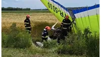 Incident grav în Argeș. Un planor a aterizat forțat, mai multe echipaje intervin la fața locului