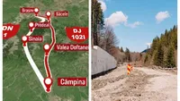 Când vor scăpa șoferii de aglomerația de pe DN1. În ce stadiu se află lucrările la noul drum care va lega Prahova de Brașov