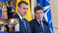Consilierul lui Nicușor Dan, într-o ipostază rară. Eugen Tomac și soția acestuia, nași de botez la Botoșani. Ținuta nașei a făcut furori FOTO