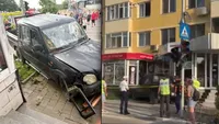 O femeie, ucisă în timp ce stătea pe o bancă. Un șofer din Tulcea a intrat cu mașina pe trotuar