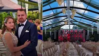 Nepoata lui Gigi Becali s-a căsătorit. Șeful FCSB a lipsit de la eveniment, însă fiica acestuia a fost prezentă. FOTO