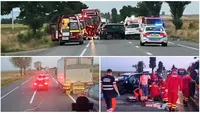 Accident teribil pe DN2 – E85, între județele Vrancea și Bacău. Un mort și trei răniți, între care o gravidă și un copil