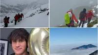 Tragedie în Bucegi. Turistul dat dispărut de familie de 10 luni, găsit mort în munți. George avea 18 ani