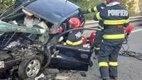 Accident cu cinci victime, coliziune teribilă între două autovehicule la Orşova