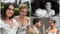 Fiica Adinei Buzatu s-a căsătorit. Sara a strălucit în rochie de mireasă. Primele imagini de la eveniment