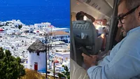 Florin Manole, fostul ministru al Muncii, pozat într-un avion privat cu destinația Mykonos, insula milionarilor. A stat alături de un judecător CCR și de oameni de afaceri controversați la nici două luni după ce și-a dat demisia din funcție FOTO