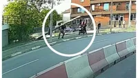 VIDEO Incident grav în județul Constanța. Un stâlp de electricitate a căzut peste un tânăr de 36 de ani