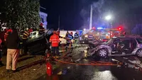 Accident grav în Vâlcea! Un șofer de 25 de ani și două tinere de 17 ani, pasagere în mașina lui, au murit pe loc. Alte două persoane, soț și soție, au fost rănite