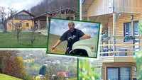 Cum arată casa din Breaza a lui Cheloo. Priveliștea este una spectaculoasă
