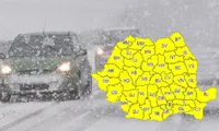 Se întorc ninsorile în România! În plin sezon de primăvară, toată țara intră sub avertizare meteo