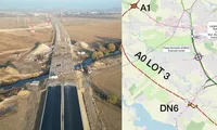 Încă un pas pe Autostrada București Sud. Grecii de la Aktor au finalizat etapa de sudare a grinzilor la pasajul peste Autostrada A1 București-Pitești