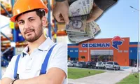 Dedeman oferă noi locuri de muncă pentru români! Compania gigant face angajări masive și oferă salarii de până la 10.000 de lei!