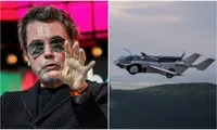 Jean-Michel Jarre, pasagerul primului zbor cu maşina zburătoare KleinVision: „Imediat eşti acolo sus, în aer”