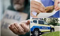 De necrezut! Cum a scăpat un cerșetor de 72 de ani din Sibiu de amendă. Polițiștilor nu le-a venit să creadă!