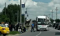 Accident grav între un autocamion și un autocar cu pasageri în județul Iași. A fost activat Planul roșu de intervenție