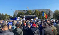 Protest în Piața Victoriei, organizat de Confederația Meridian: Sindicaliștii acuză scăderea nivelului de trai