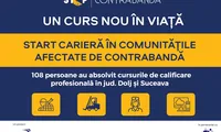 108 persoane calificate în prima serie a programului ANOFM – BAT România,  dedicat comunităților afectate de contrabandă
