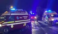 Planul Roșu de Intervenție, activat în Vrancea după răsturnarea unui microbuz pe DN2, cinci persoane au fost transportate la spital