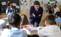 Nicușor Dan, despre școala din Curcani: „Este un model de urmat pentru comunități ca aceasta”